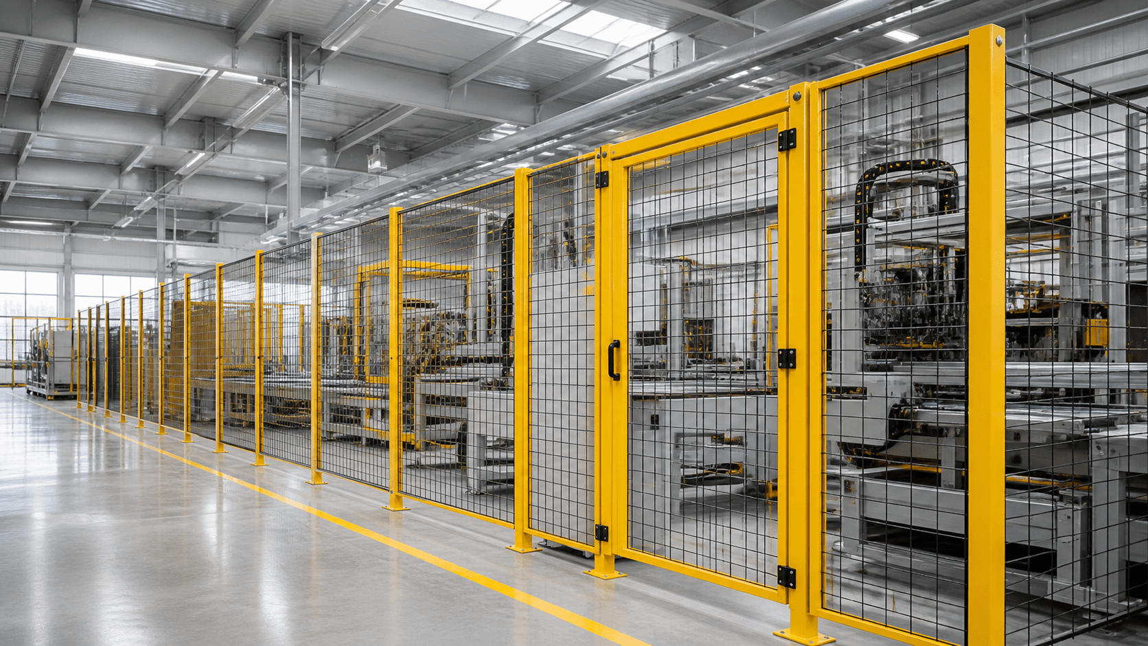 Machine safety guarding reference application