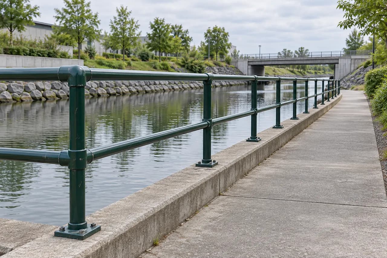 BOHANG reference image for PVC-Coated Steel Railing