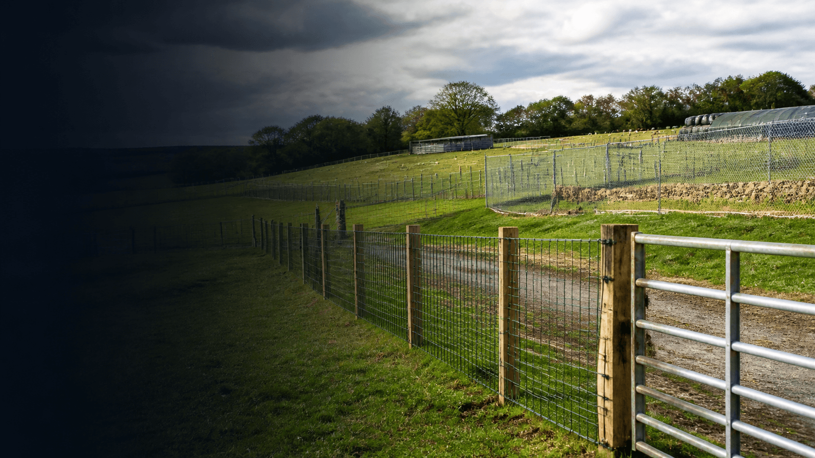 Agricultural enclosure reference application