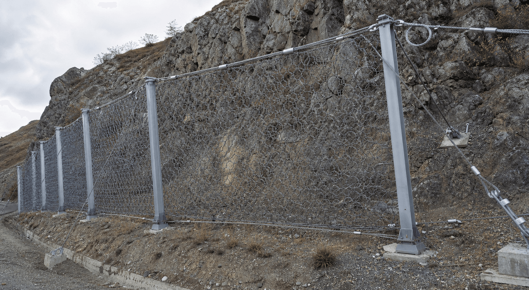 Passive Rockfall Barrier System product view