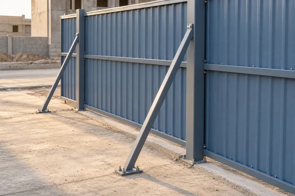 BOHANG reference image for Color Steel Site Hoarding