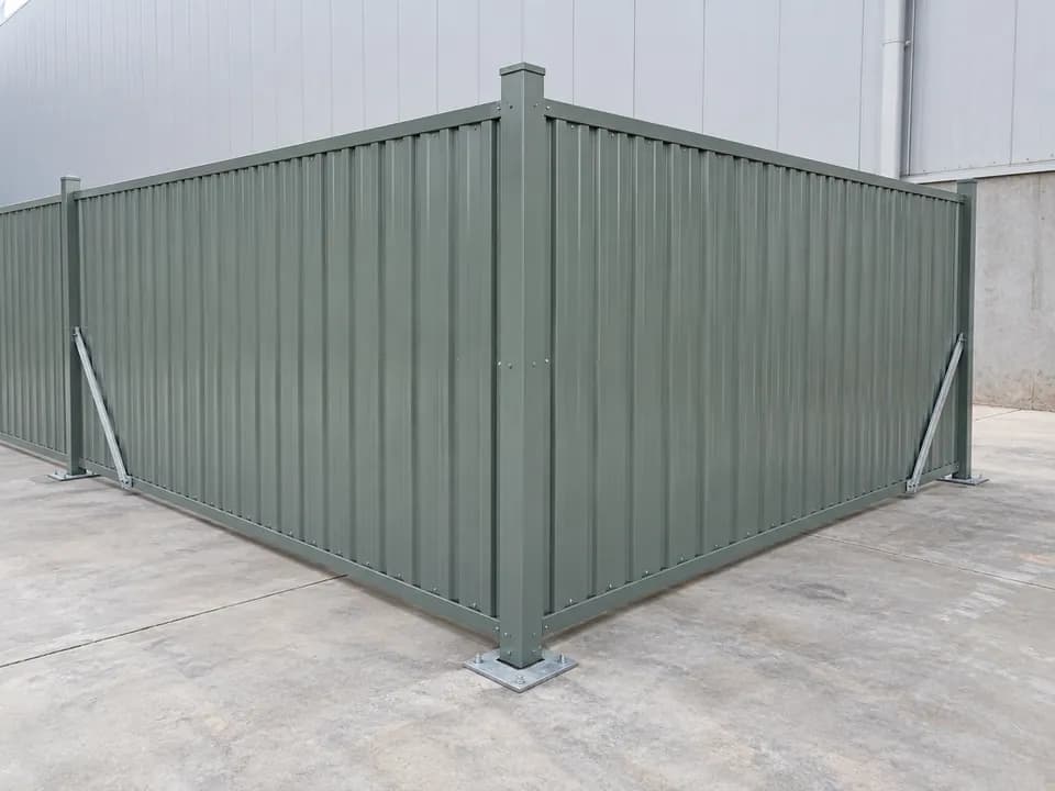 BOHANG reference image for Color Steel Site Hoarding