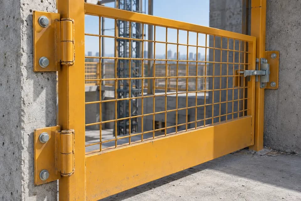 BOHANG reference image for Construction Hoist Safety Gate
