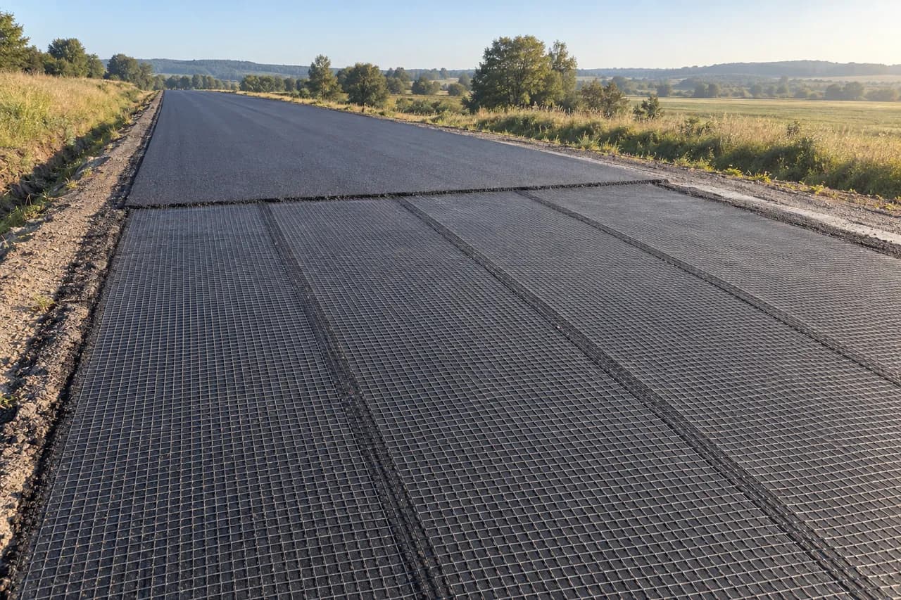BOHANG reference image for Fiberglass Geogrid