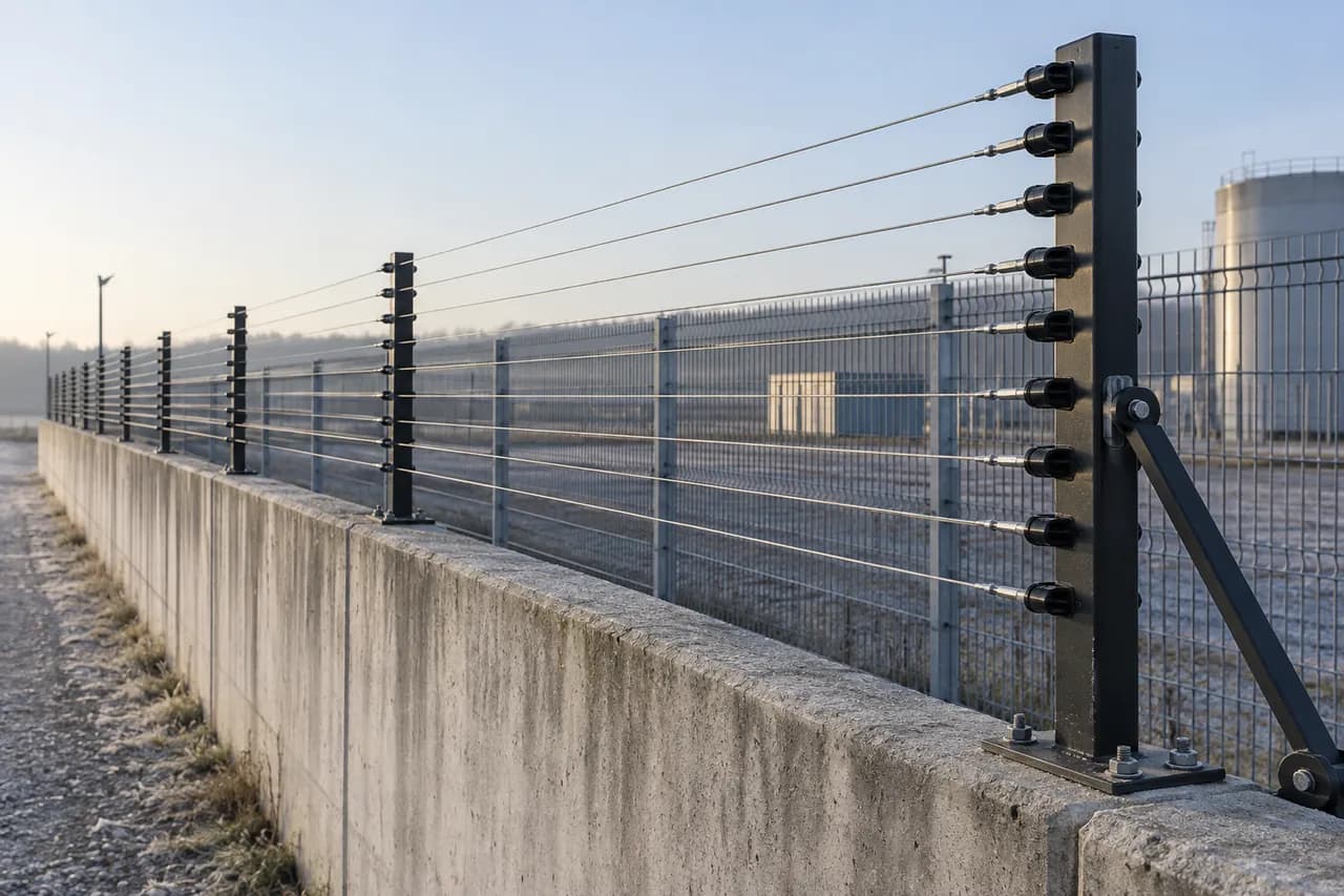 BOHANG reference image for Pulsed Electric Security Fence